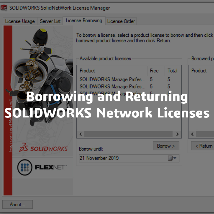 surrender solidworks with server licence from pc